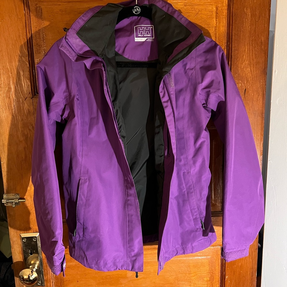 Purple Helly Hanson Rain Jacket